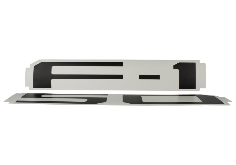 Ford F-150 Tailgate Decal - Ford Racing - OEM grade vinyl decals - Black - `15-`25